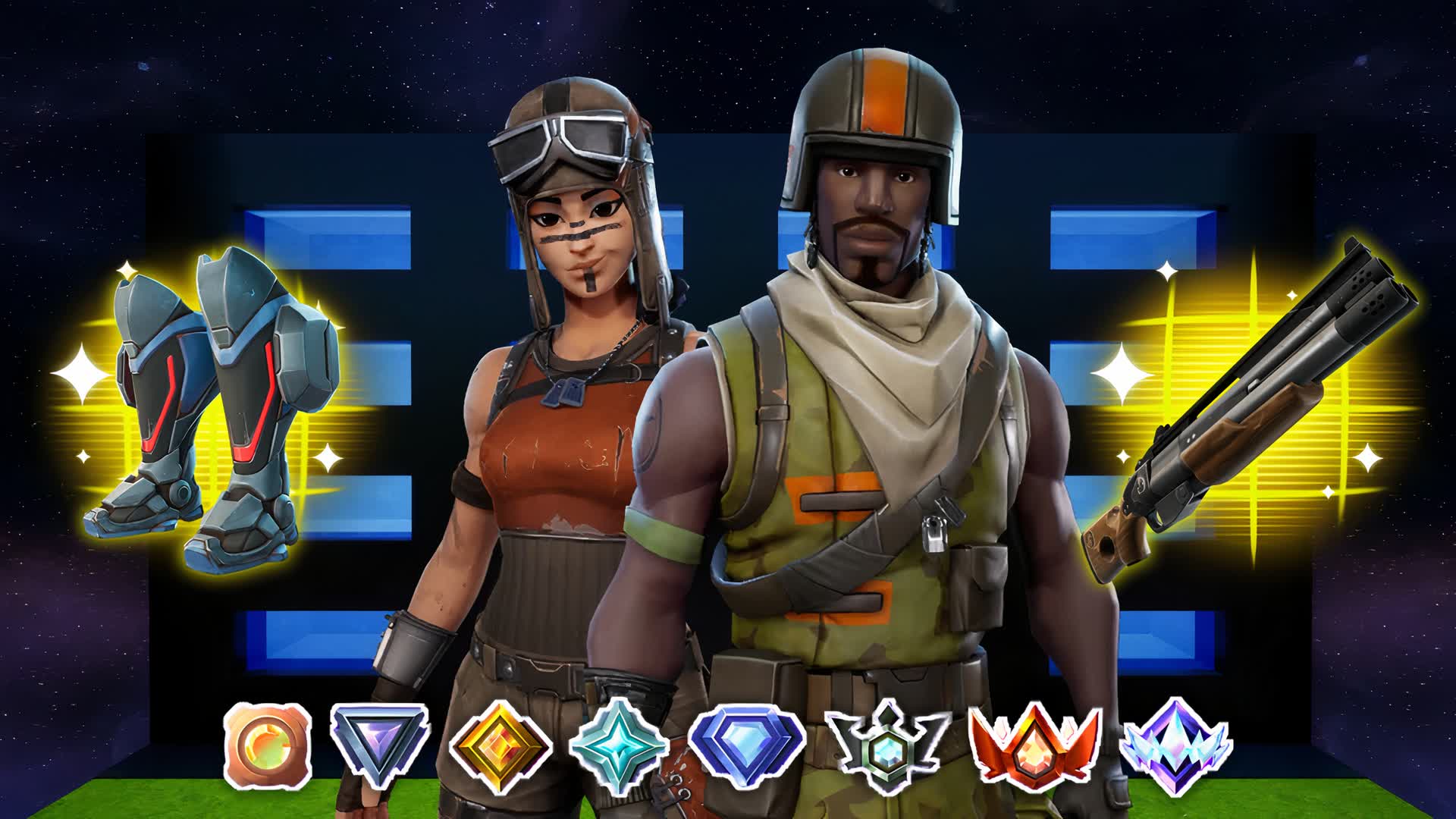 🔥 Duo 🔥 Zone Wars (32 Players)