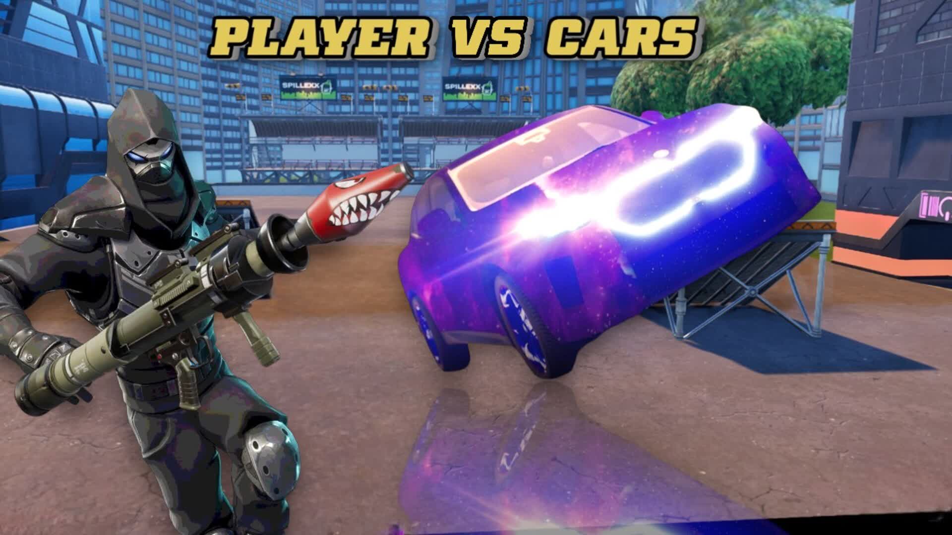 🚶PLAYER VS CARS 🚕