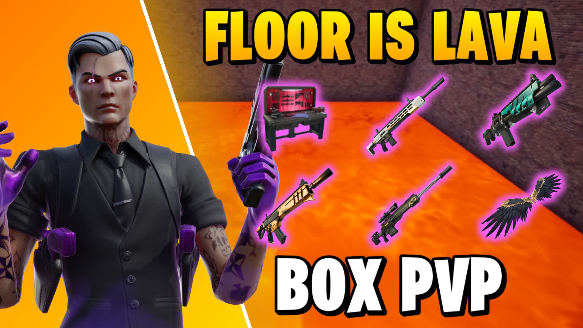 🔥FLOOR IS LAVA BOXFIGHTS📦
