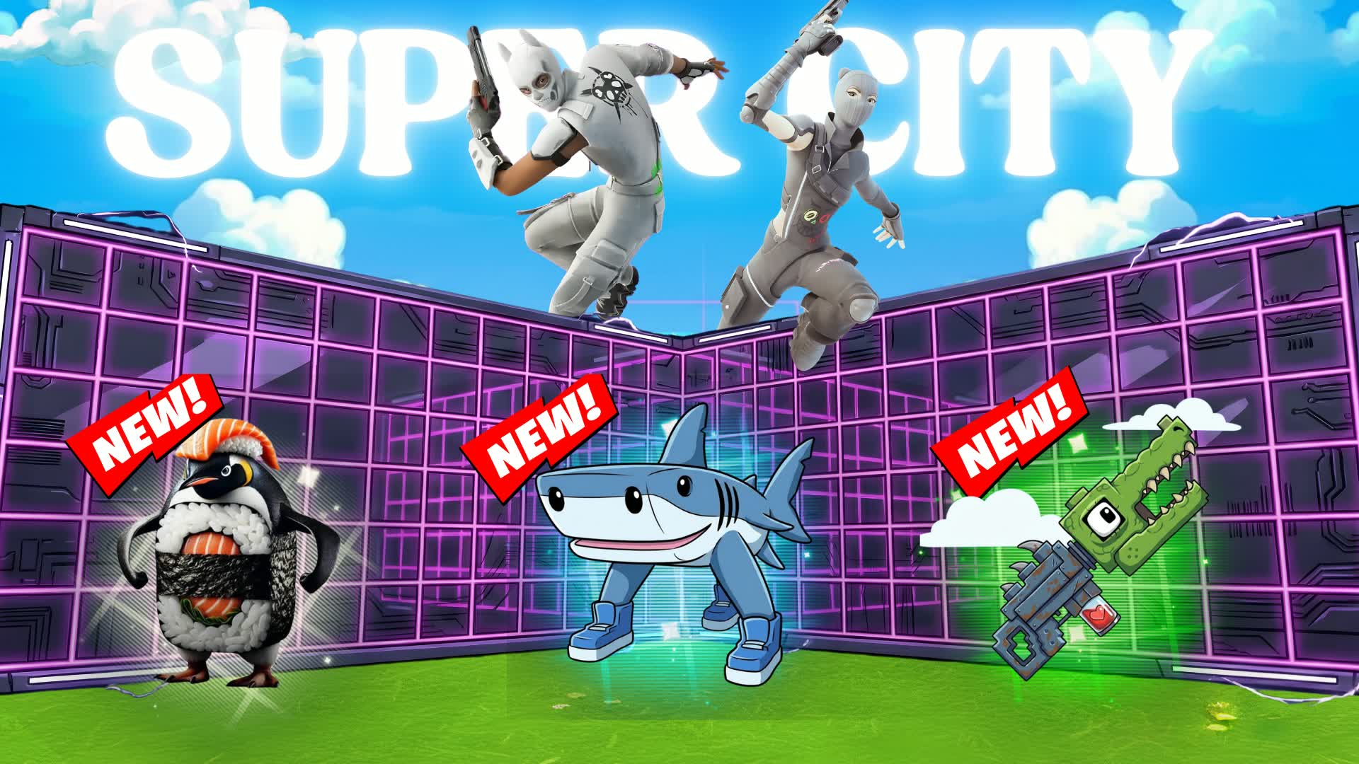 SUPER CITY 1V1V1