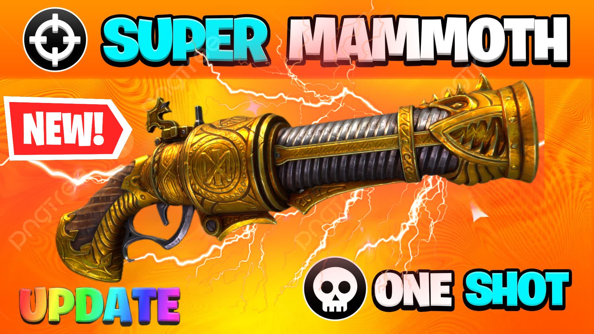 SUPER MAMMOTH ONE SHOT🎯TILTED TOWERS🔫