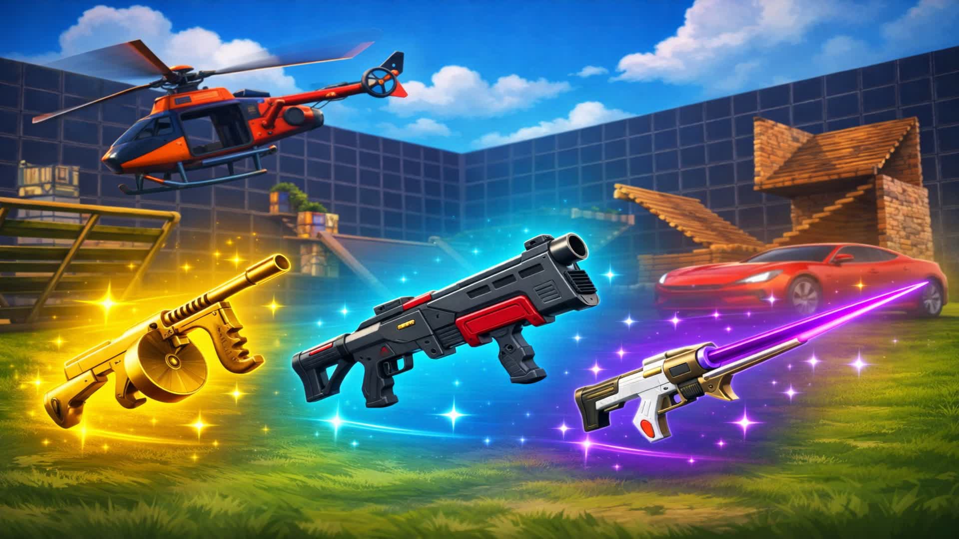 Every Gun 1v1v1