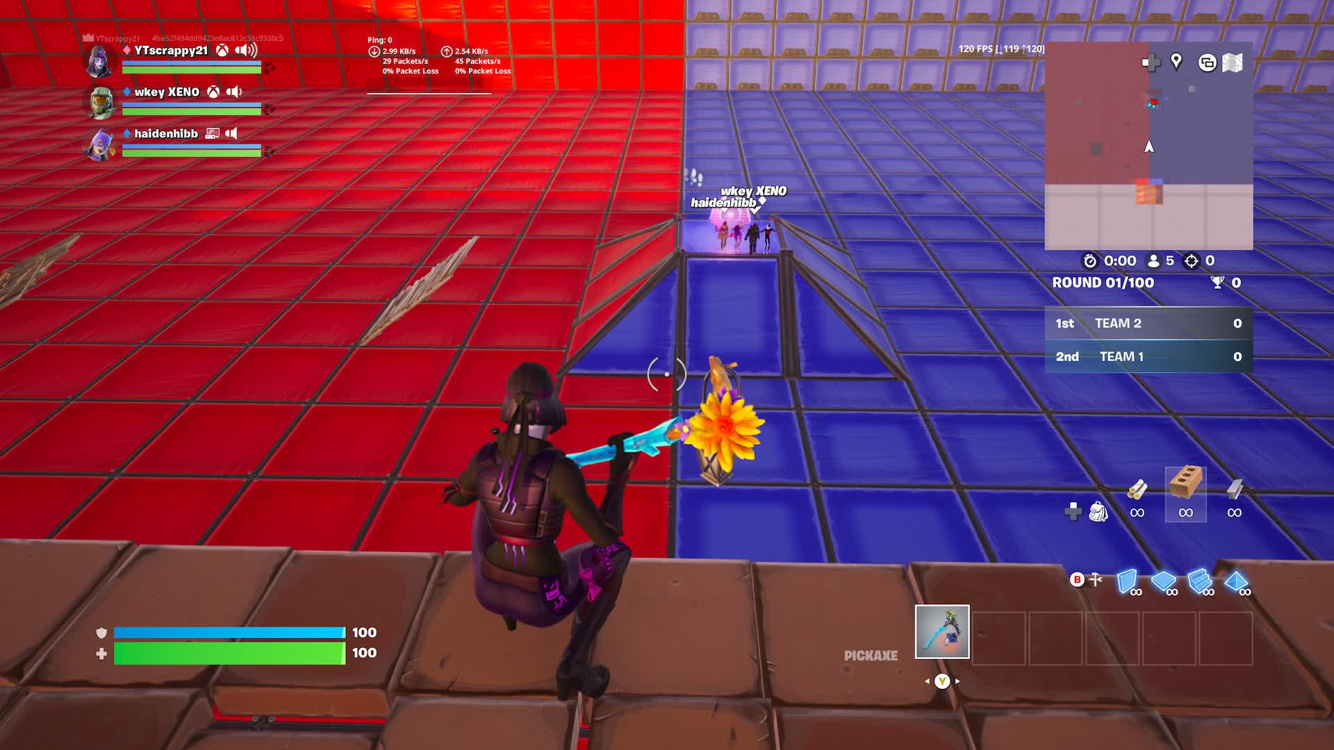Red vs blue insane