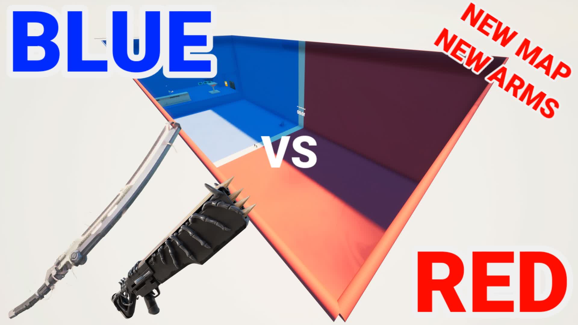 Blue VS Red *NEW ARMS*