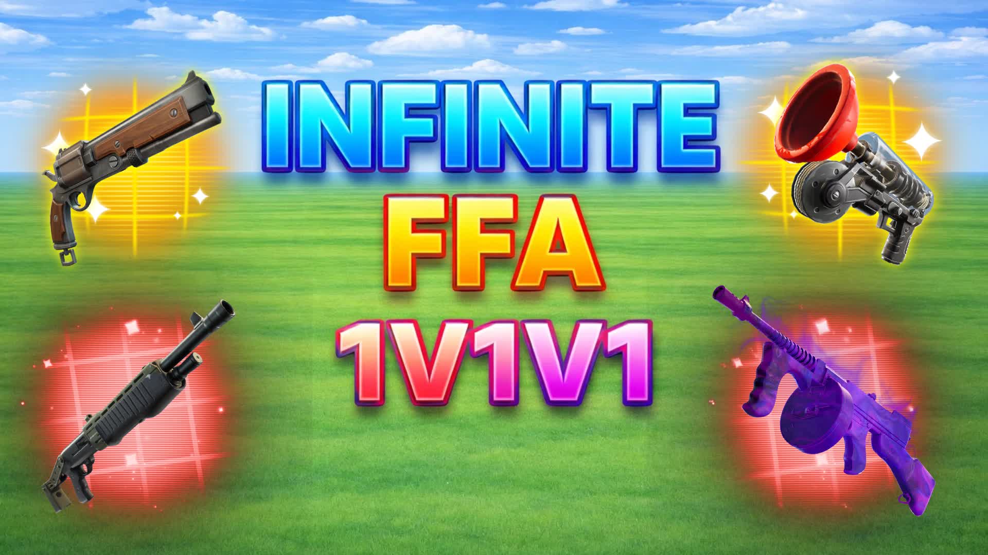 Flatlands 1v1v1 Arena ffa