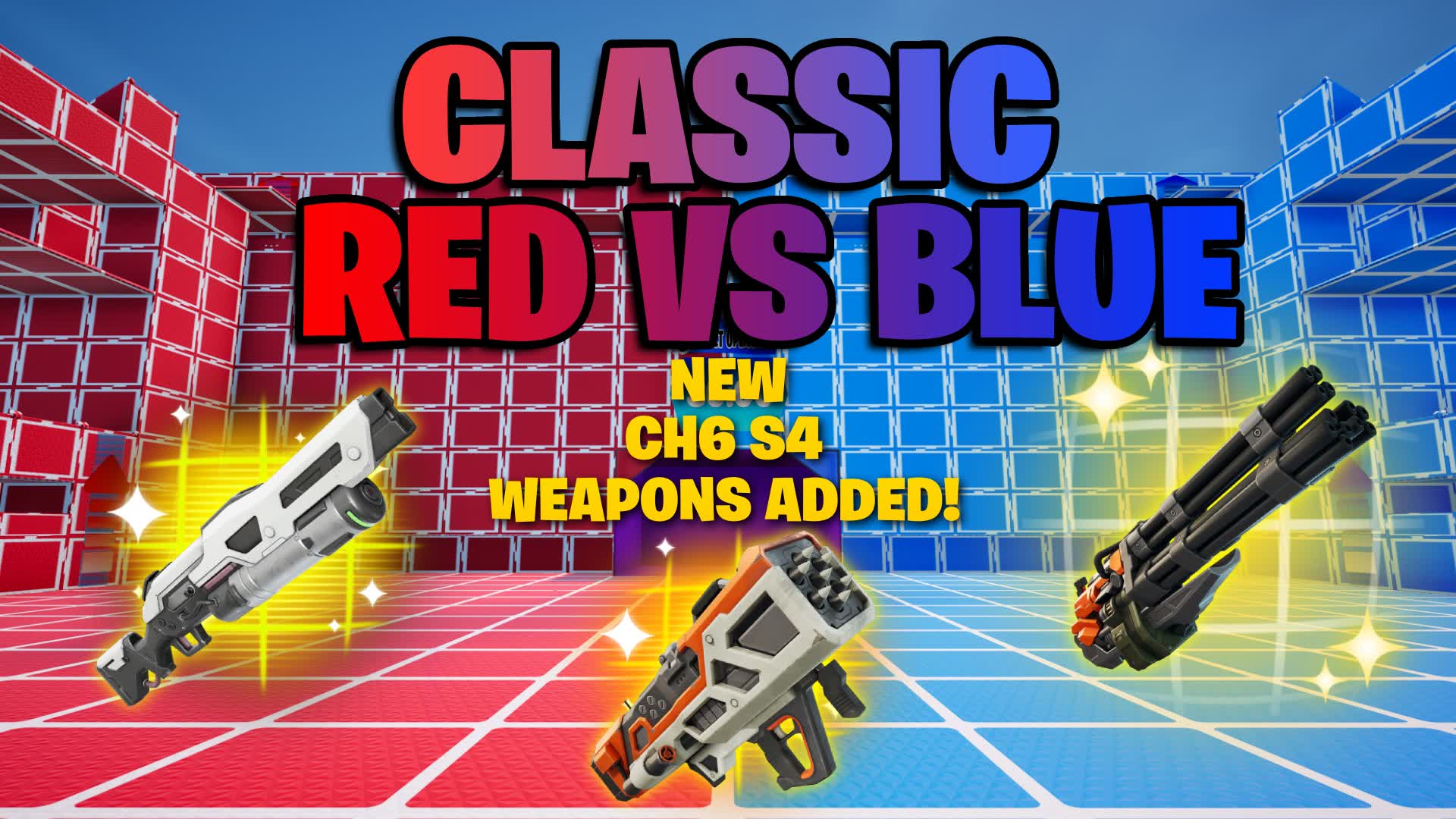[S4 WEAPONS] CLASSIC RED VS BLUE 🔴🔵