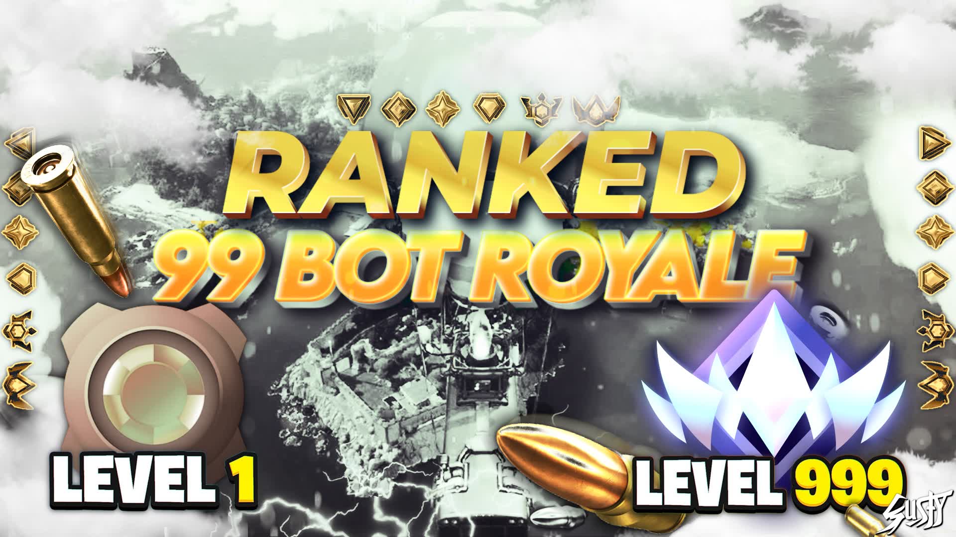 RANKED 99 BOTS - BOT ROYALE