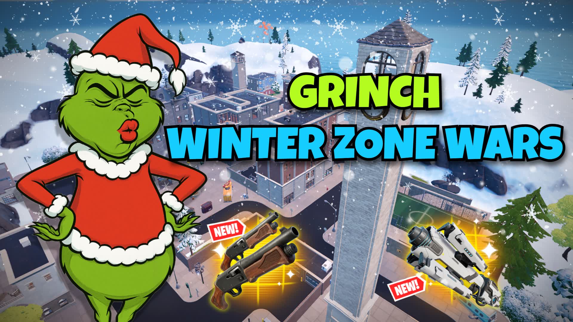 🎄GRINCH WINTER ZONE WARS🎄
