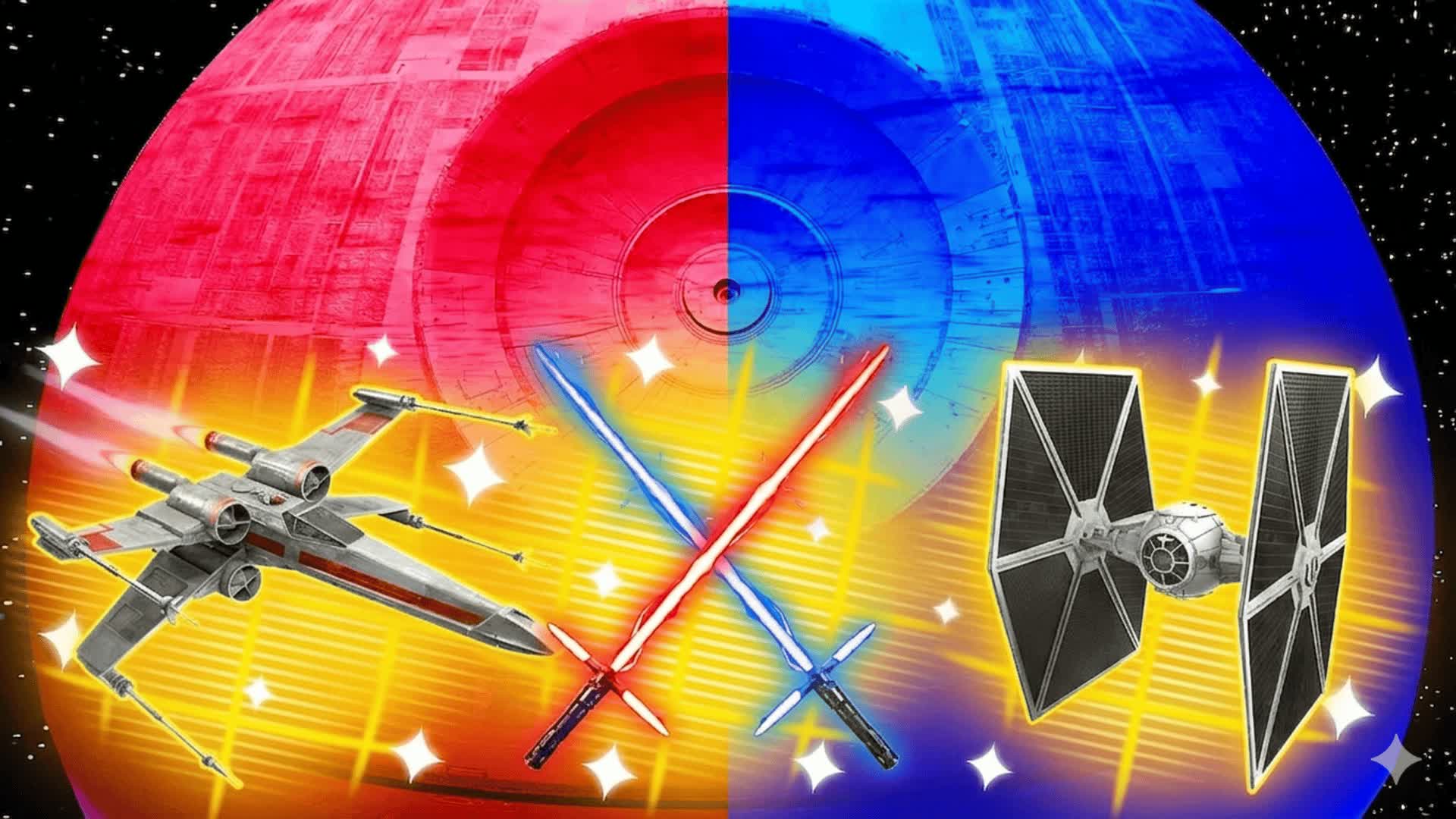 STAR WARS RED VS BLUE CRAZY