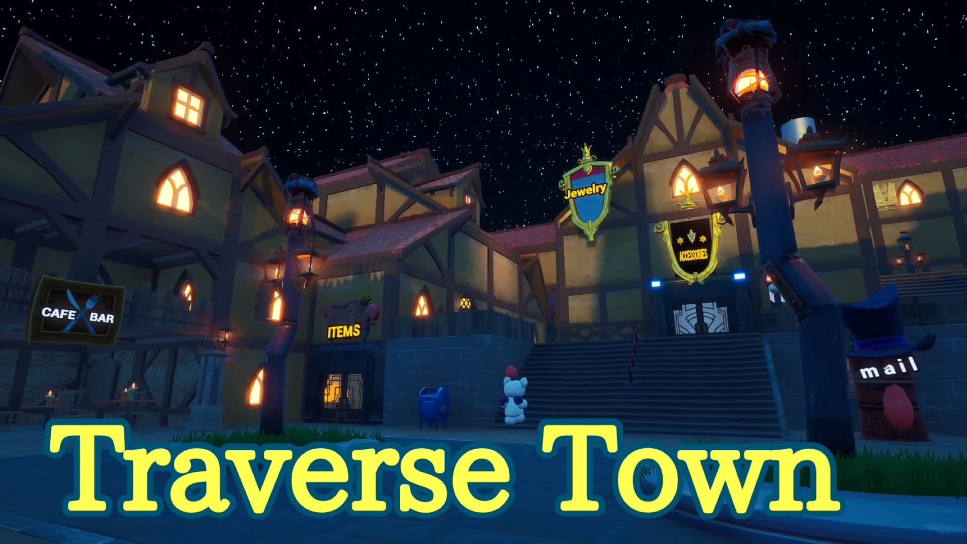 トラヴァースタウン　TRAVERSE TOWN_KINGDOM HEARTS