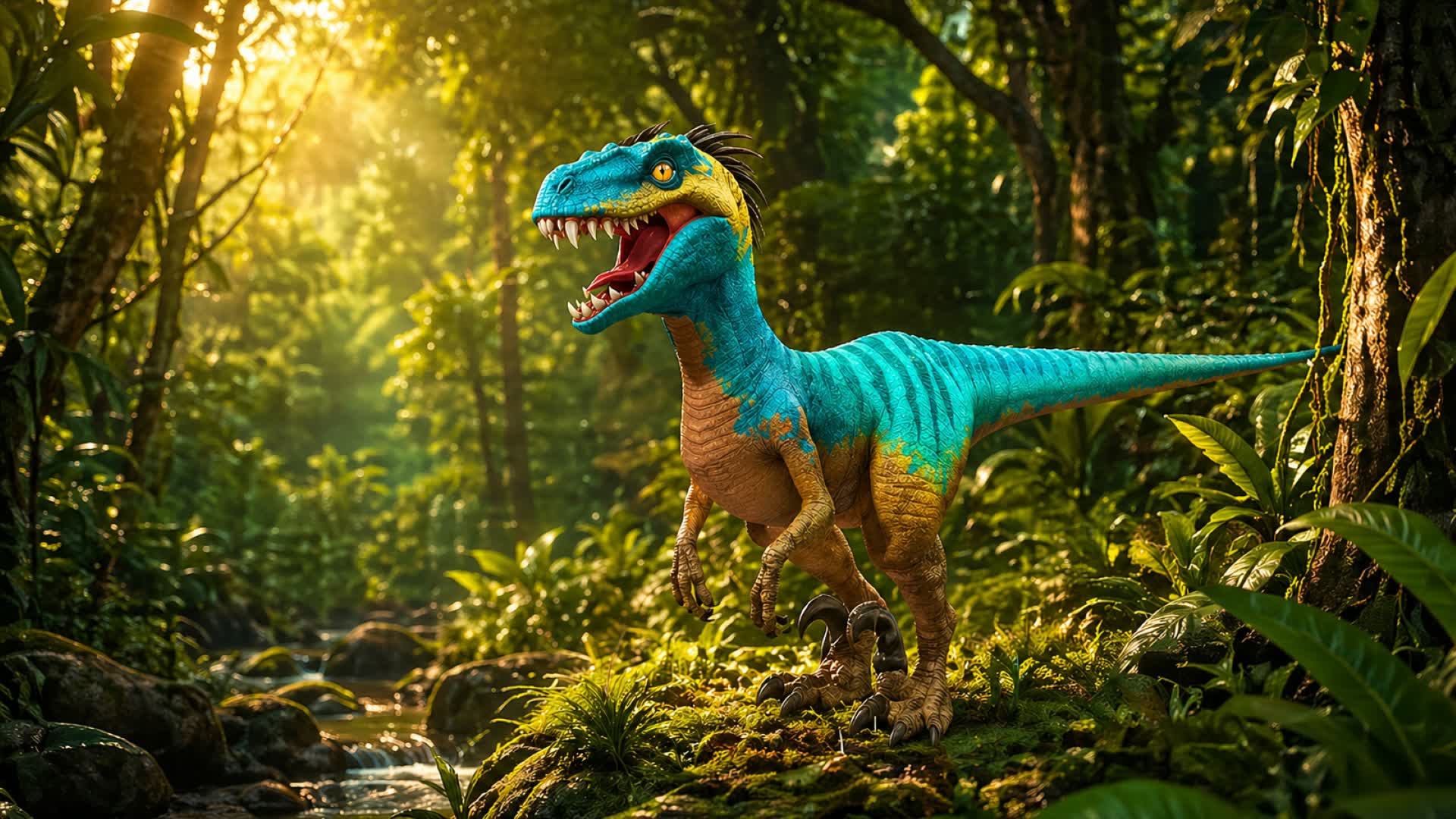 ⚡Speed Raptor 🦖 - GUN GAME 🎯