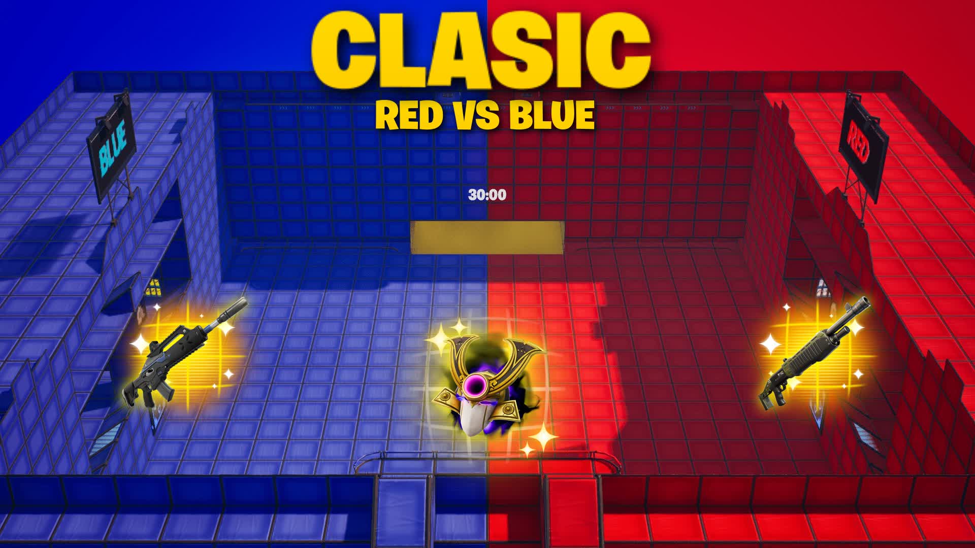 CLASIC RED VS BLUE 🔴🔵
