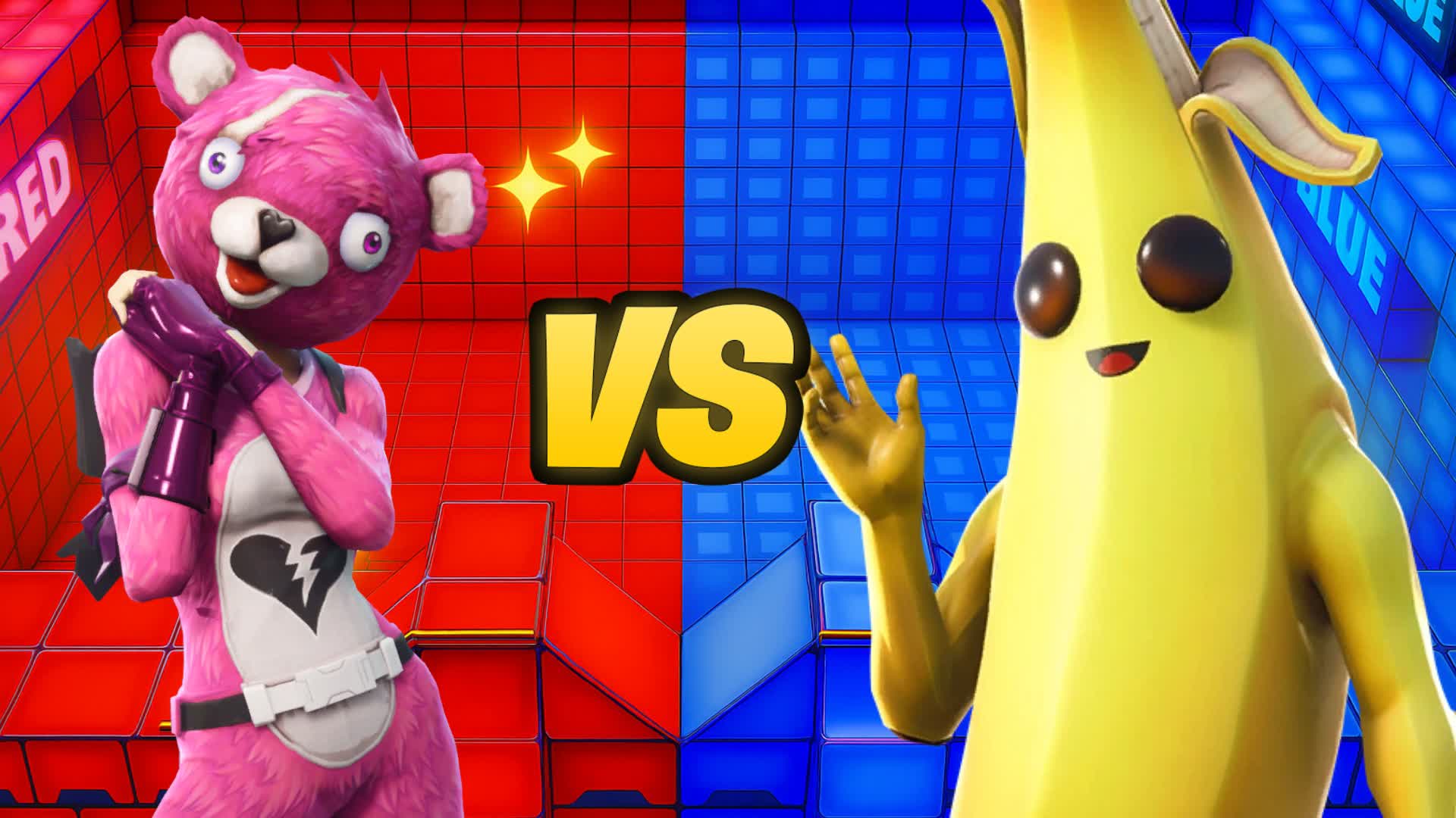 ARRUMACOS VS BANANIN RED VS BLUE 🔵🔴