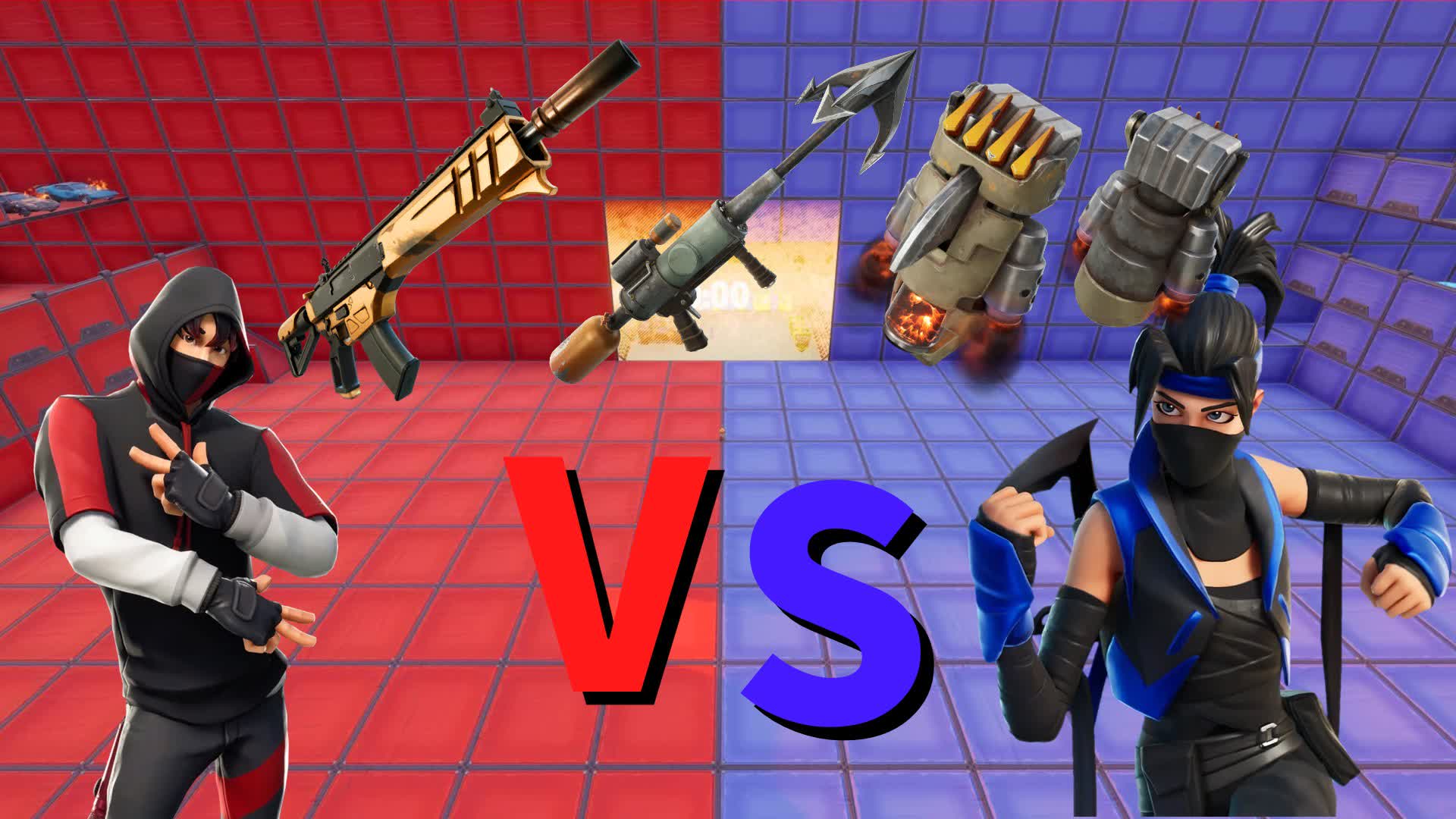 🟦Indigo skin BLUE vs RED🟥