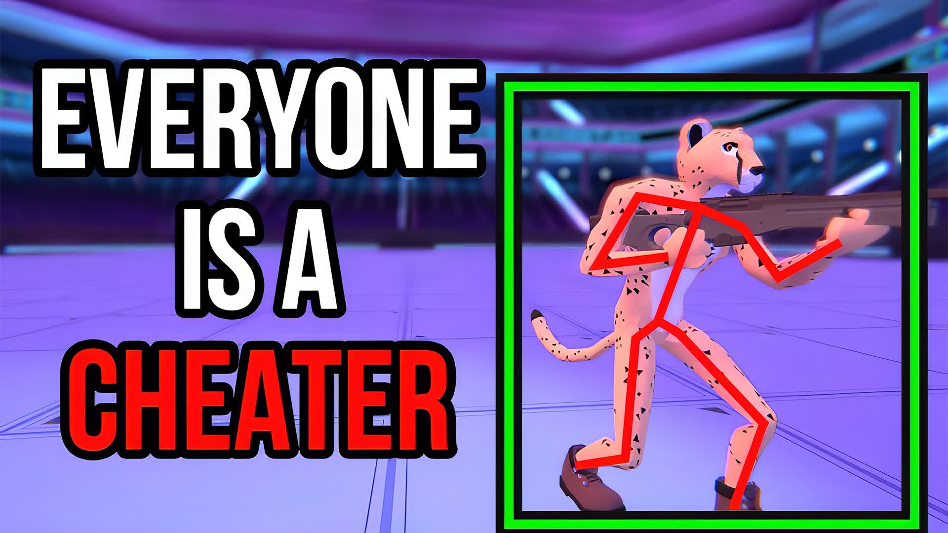 💻 CHEATERS CHEETAH GUN GAME 🎯ONE SHOT