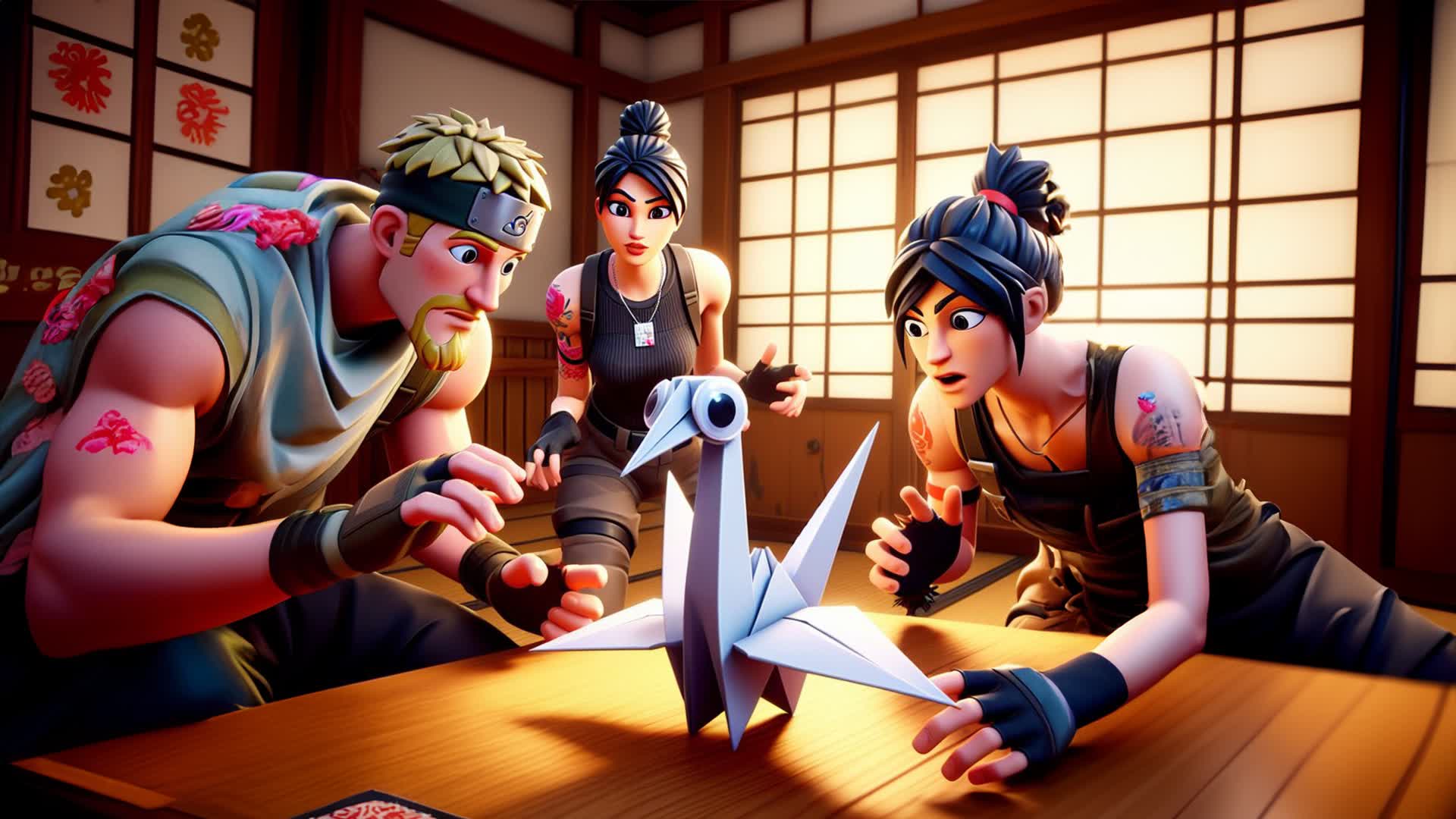 🏯 Origami Prop Hunt 🏯