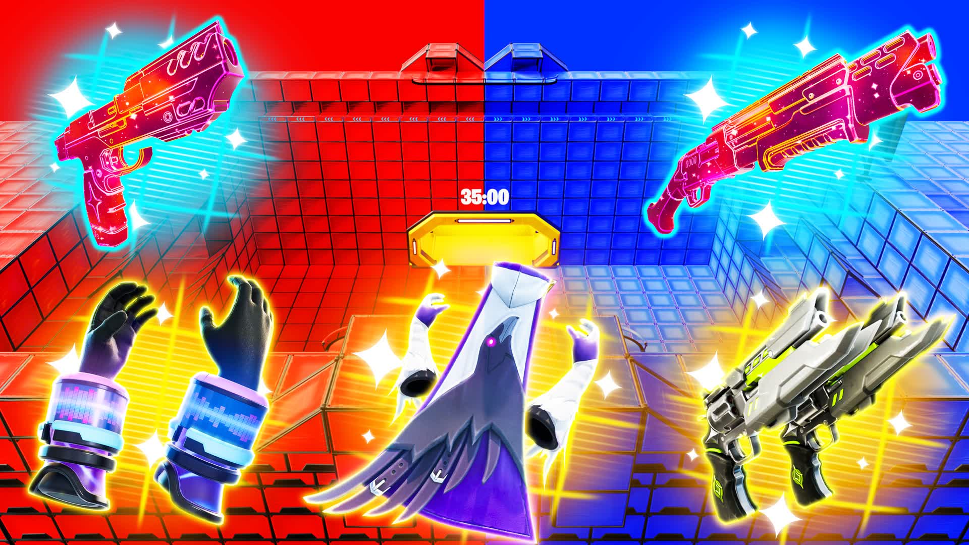 ⚡️🔴 RED VS BLUE HEROES 🔵⚡️UPDATED 1v1
