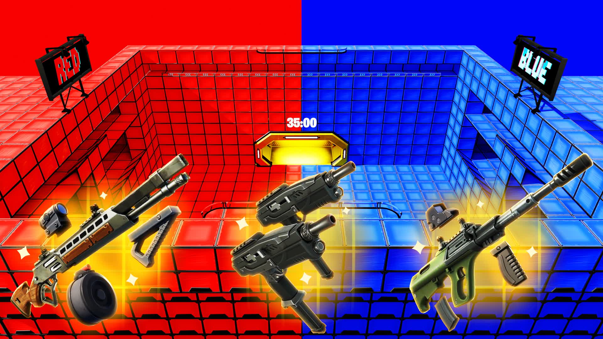 ULTIMATE RED VS BLUE 🔴🔵