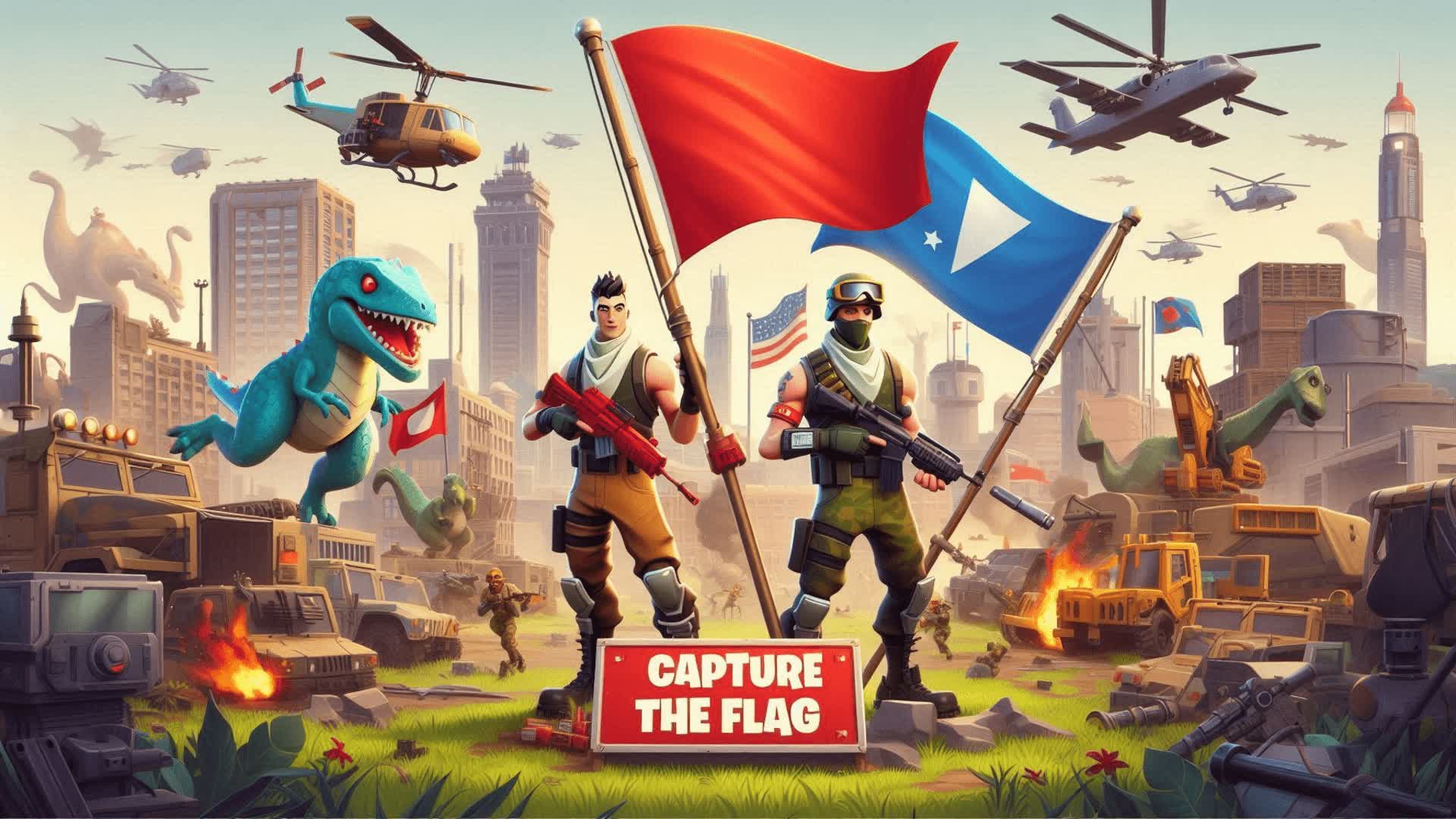 🚩🦖Jurassic Capture the Flag 🦖🚩
