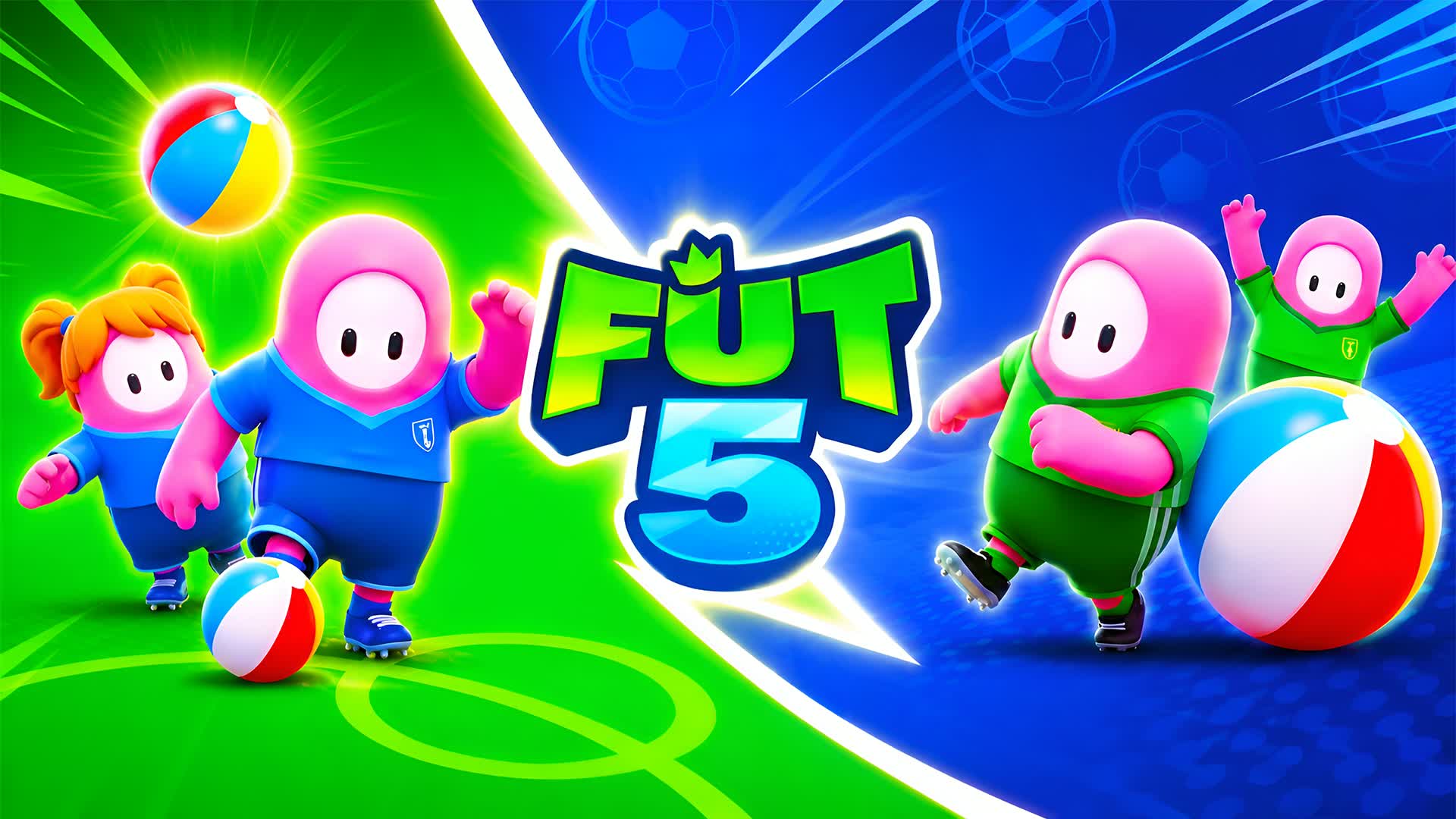 FUTBOL FOOTBALL SOCCER FUT5 FALL GUYS