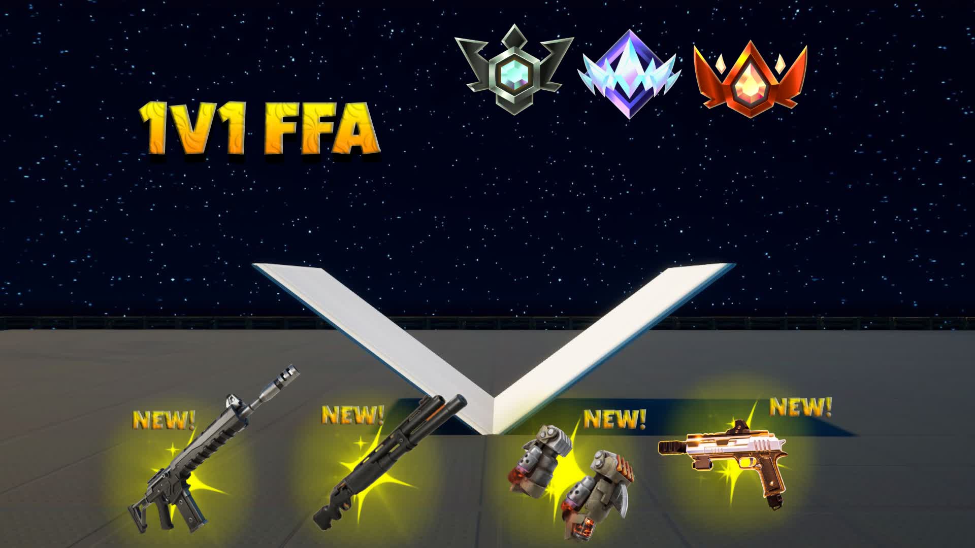 1V1 FFA BUILD FIGHTS 🏆