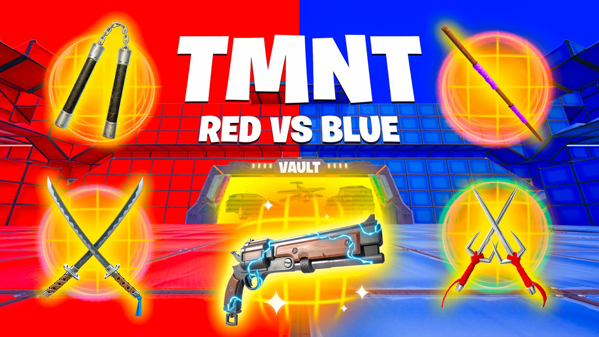 SUPER TMNT ⭐ RED VS BLUE 🔴🔵