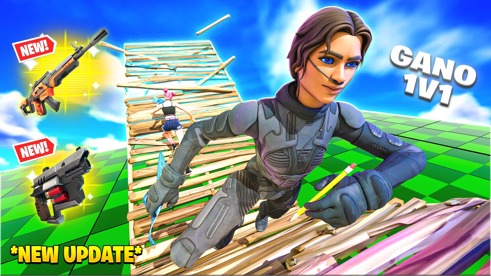 GANO 1V1 BUILD FIGHTS (200 PUMPS)