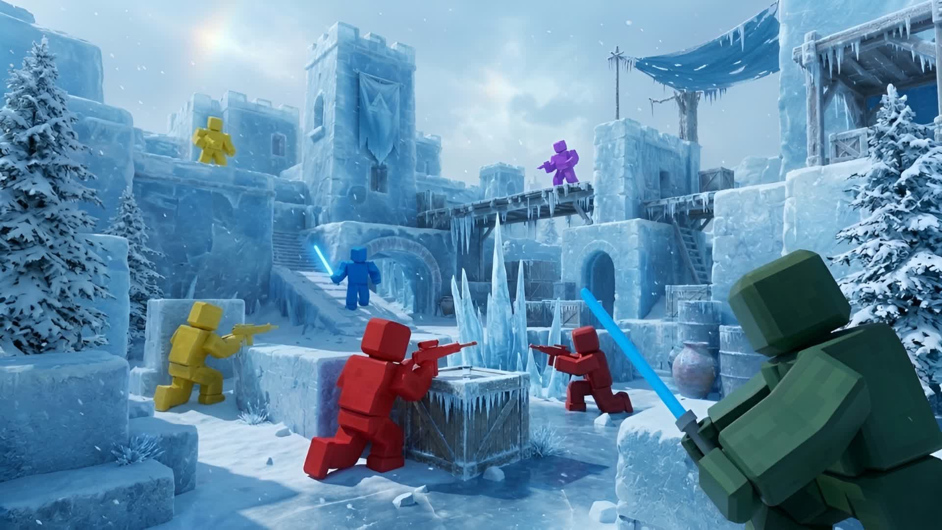 STAR WARS SNOW FIGHTS
