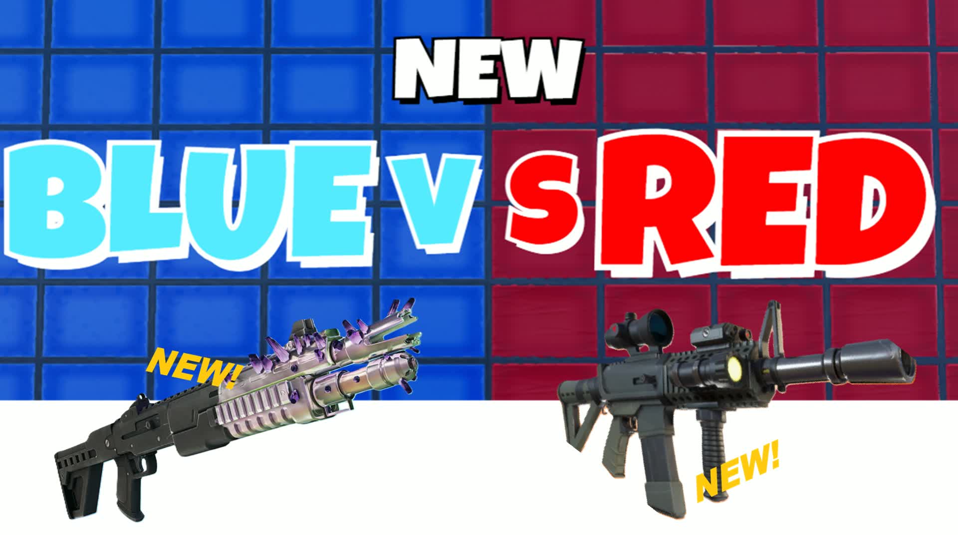 NEW BLUE VS RED