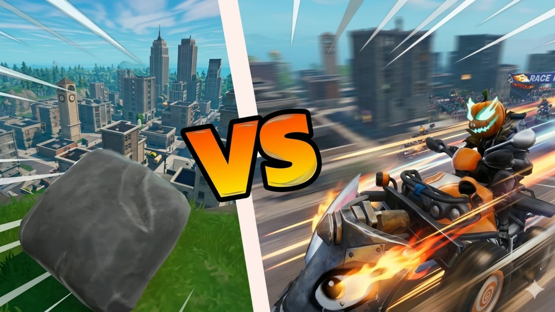 Quad vs cailloux