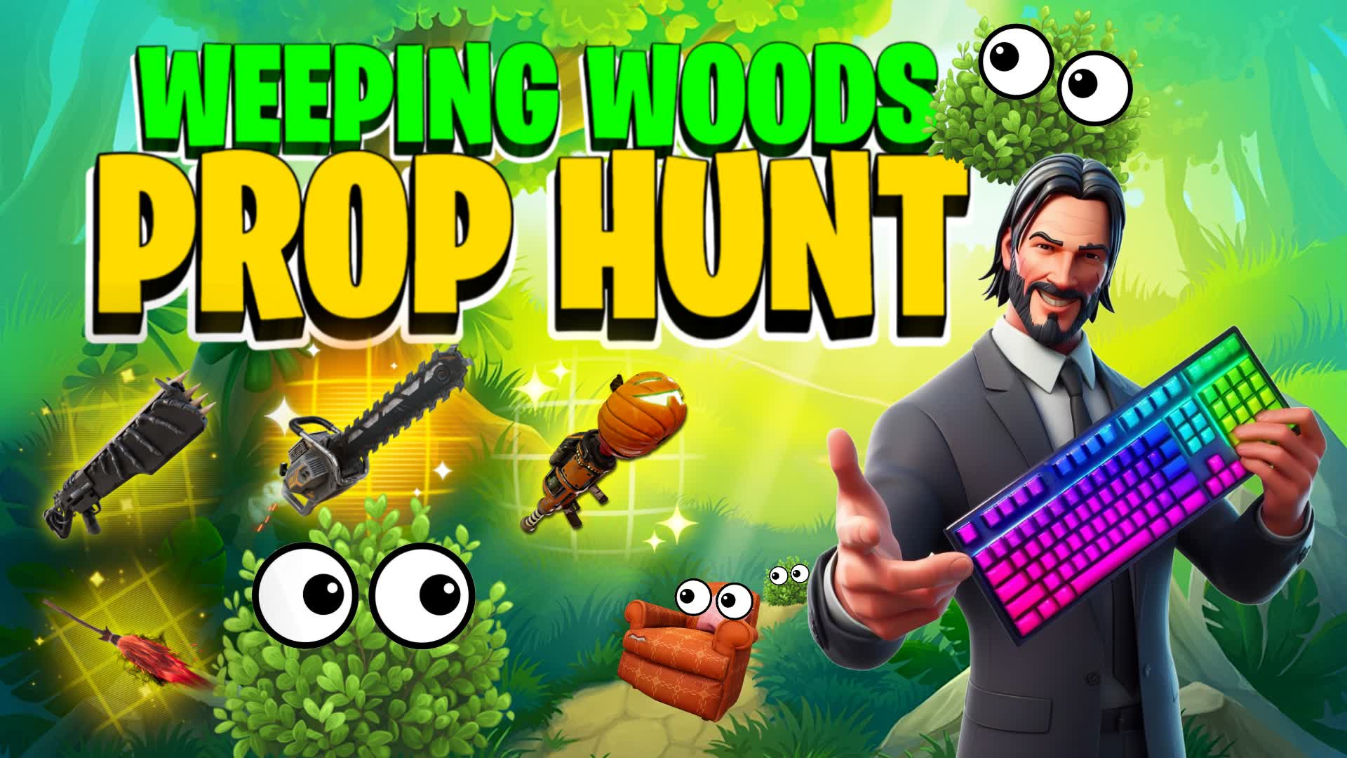 👻 Weeping Woods Halloween PROP HUNT 🎃