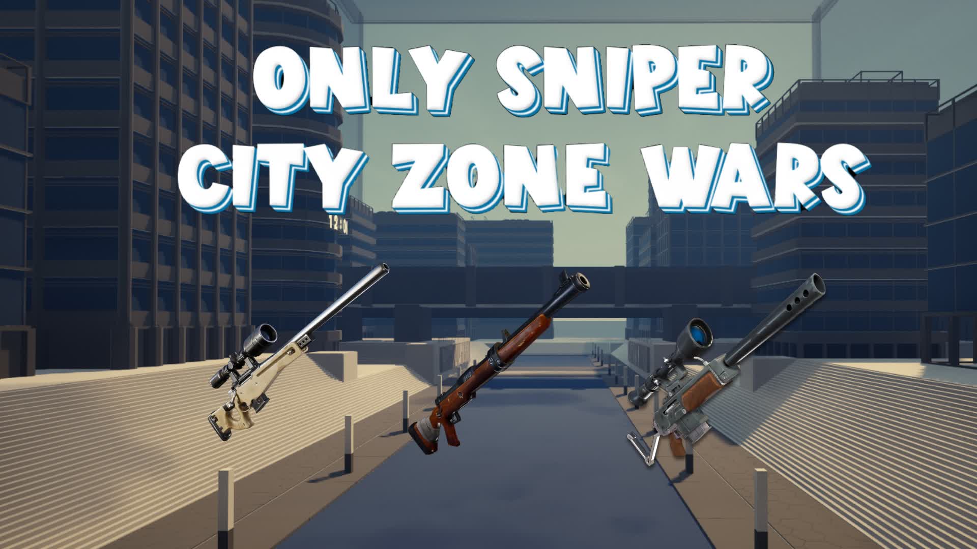 ⭐ Only Sniper City Zone Wars ⭐
