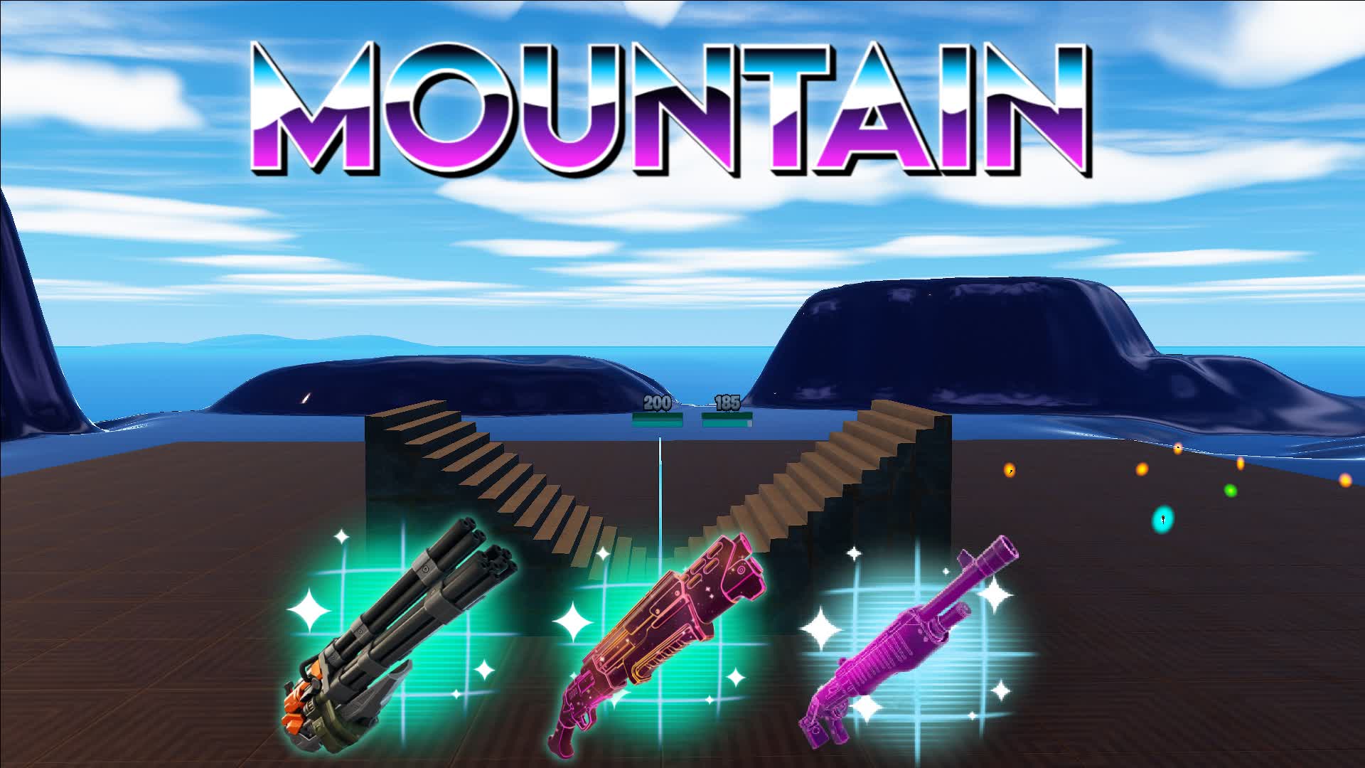 1V1 MOUNTAIN BUILD FIGHTS