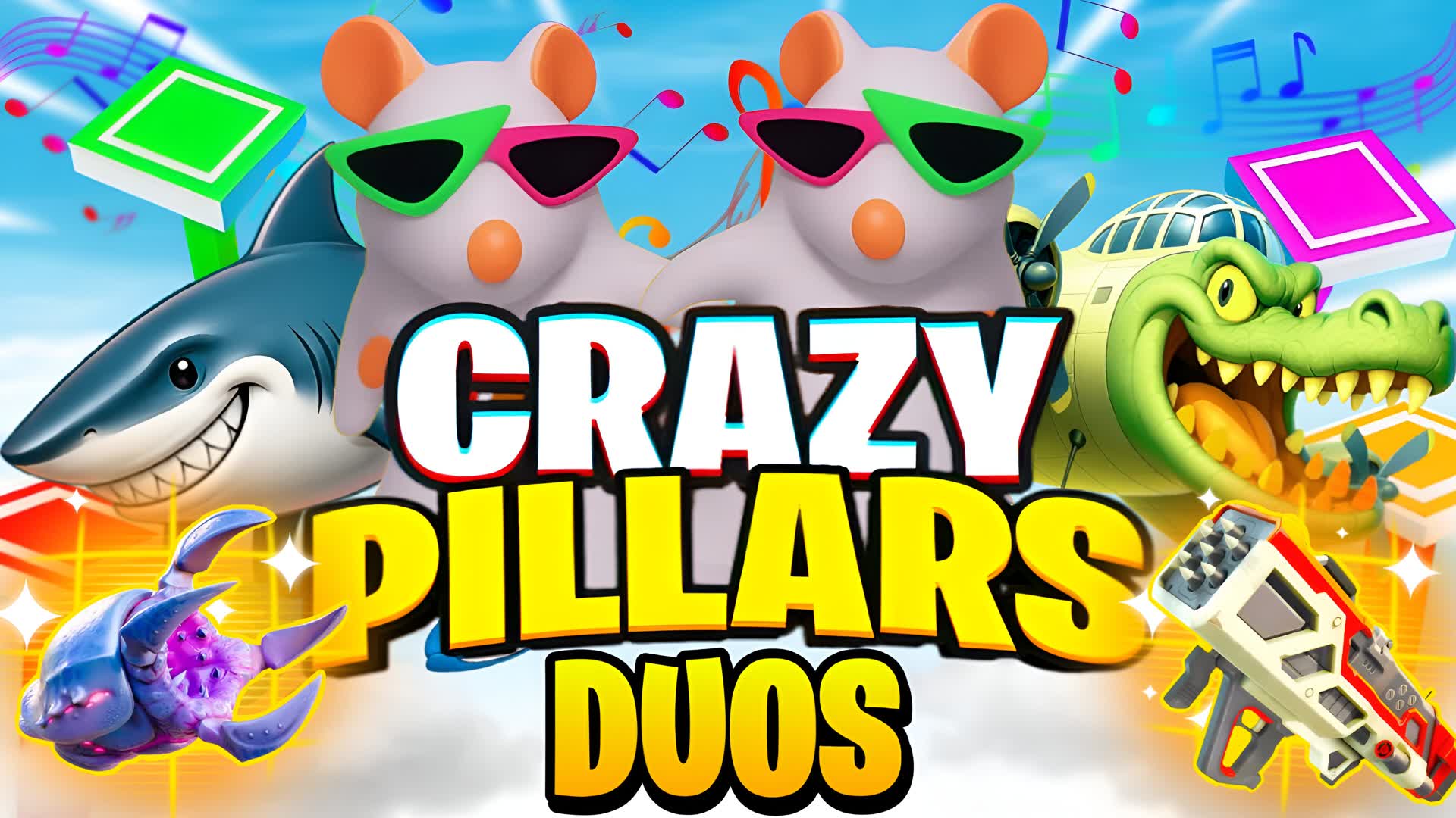 CRAZY PILLARS DUOS! 🐭
