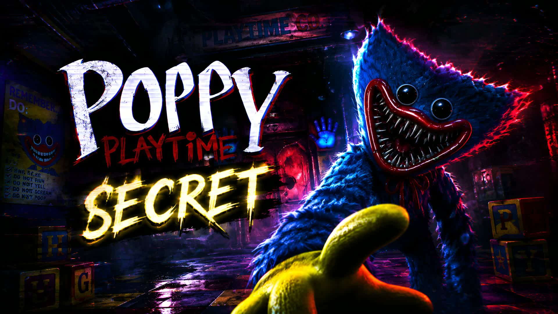 POPPY PLAYTIME SECRET [HORROR]
