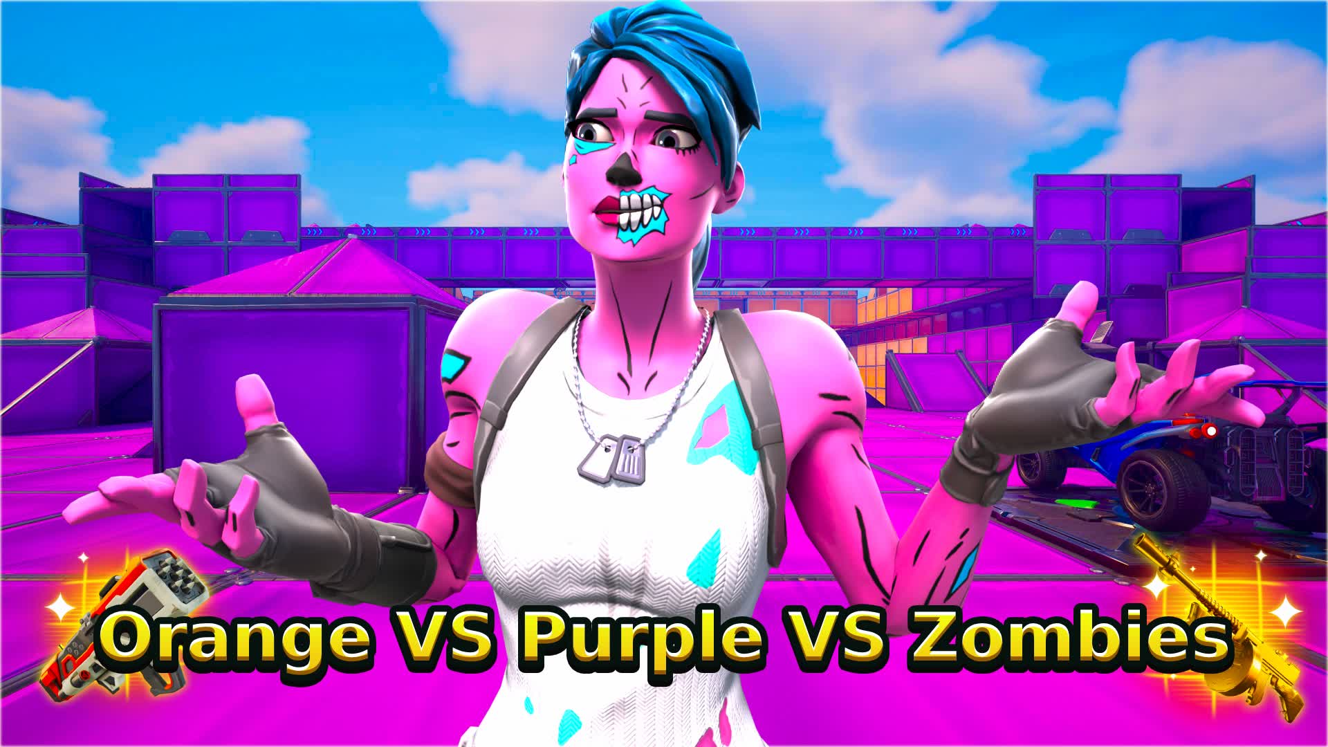 Orange VS Purple VS Zombies
