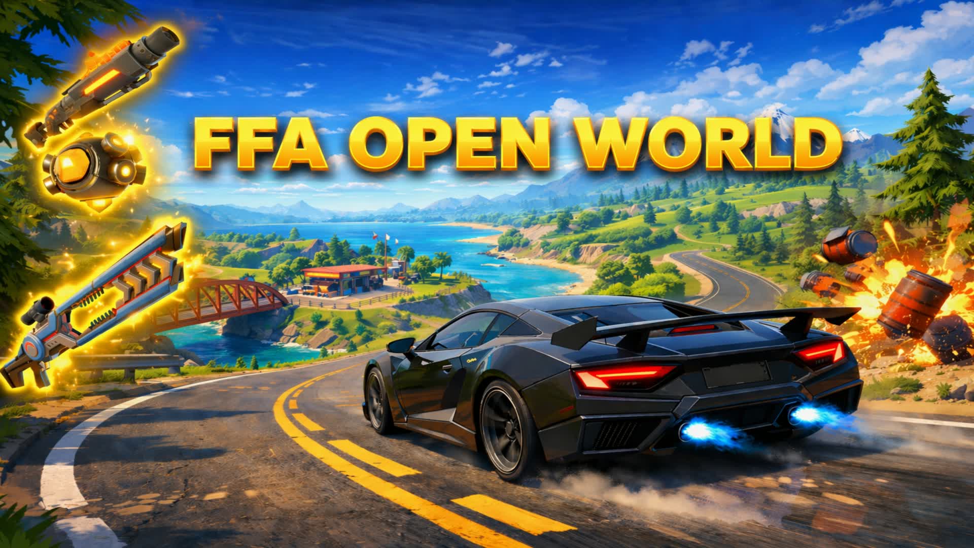 FFA OPEN WORLD 🚗🌍