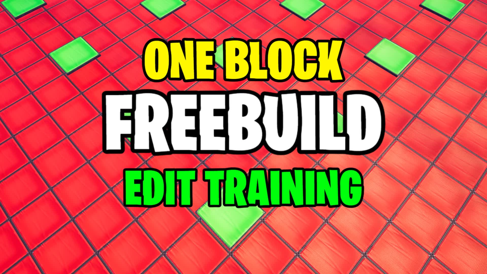 ONE BLOCK FREEBUILD MAP EDIT TRAINING 📝