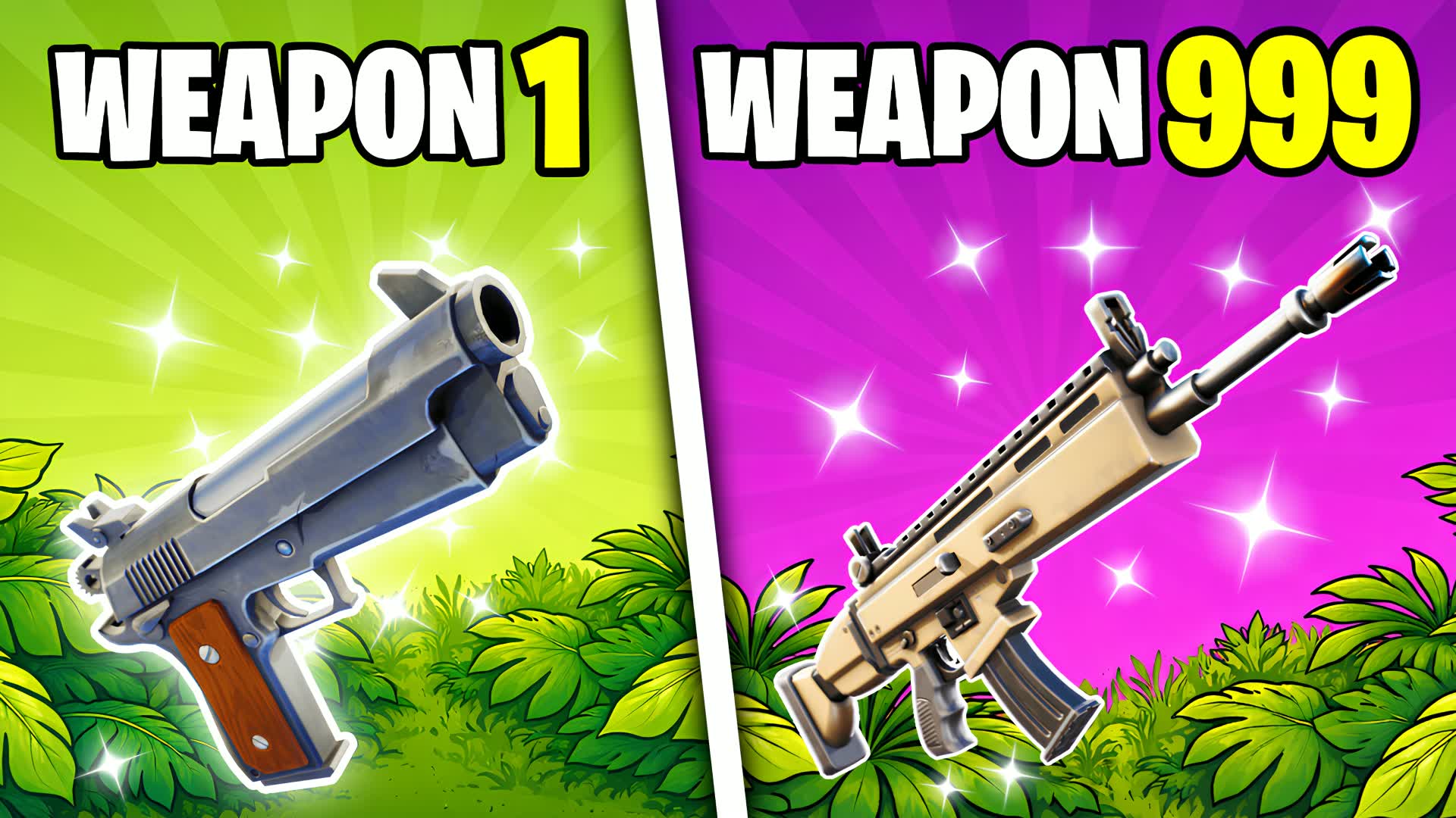 🌿JUNGLE FARM🌾GUN GAME🎯