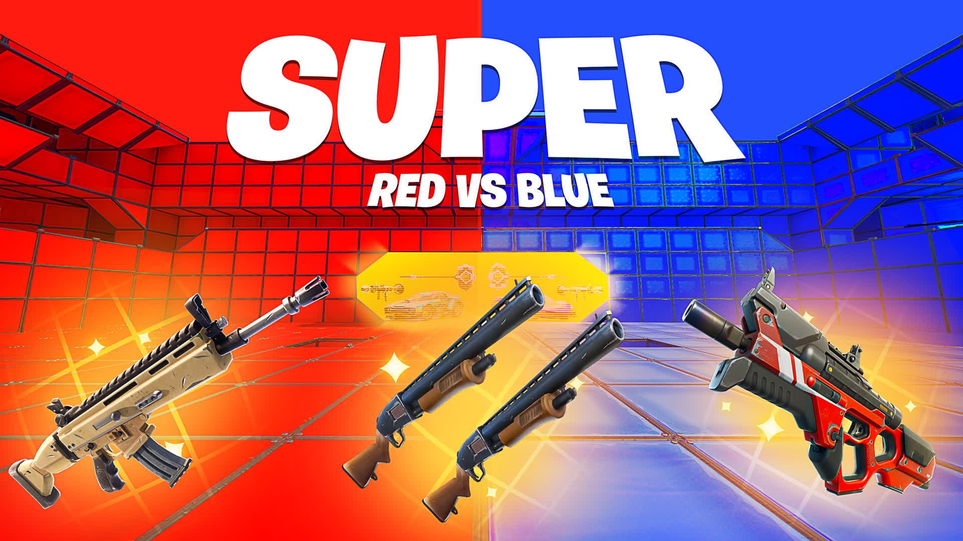 SUPER RED VS BLUE 2.0 🔴🔵
