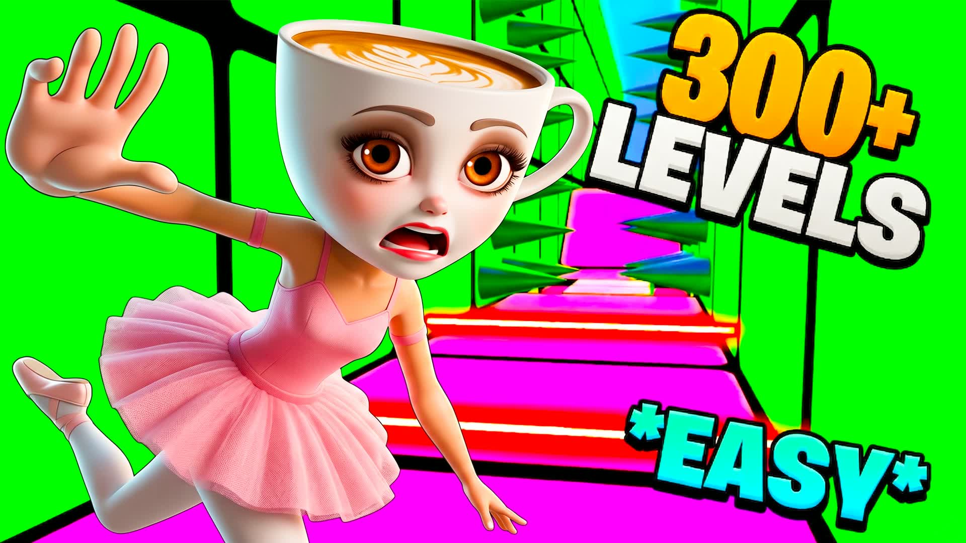 ⭐️BALLERINA PARKOUR DEATHRUN 300+⭐️