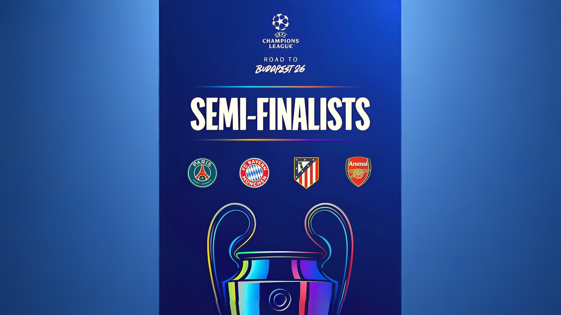 CHAMPIONS LEAGUE 2026 SEMIFINALS ⚽️🏆