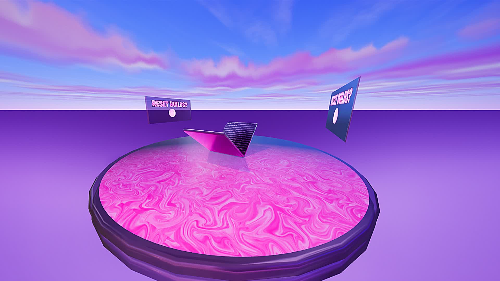 PINK 1V1 (SMOOTH) [FREE BUILD & CHILL]