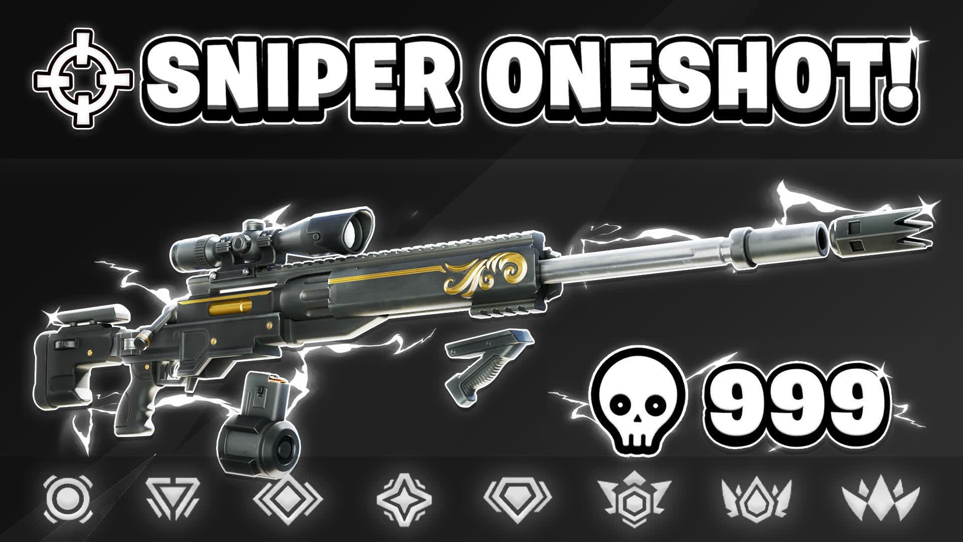 🎯RANKED SNIPER ONE SHOT 💥GUN GAME