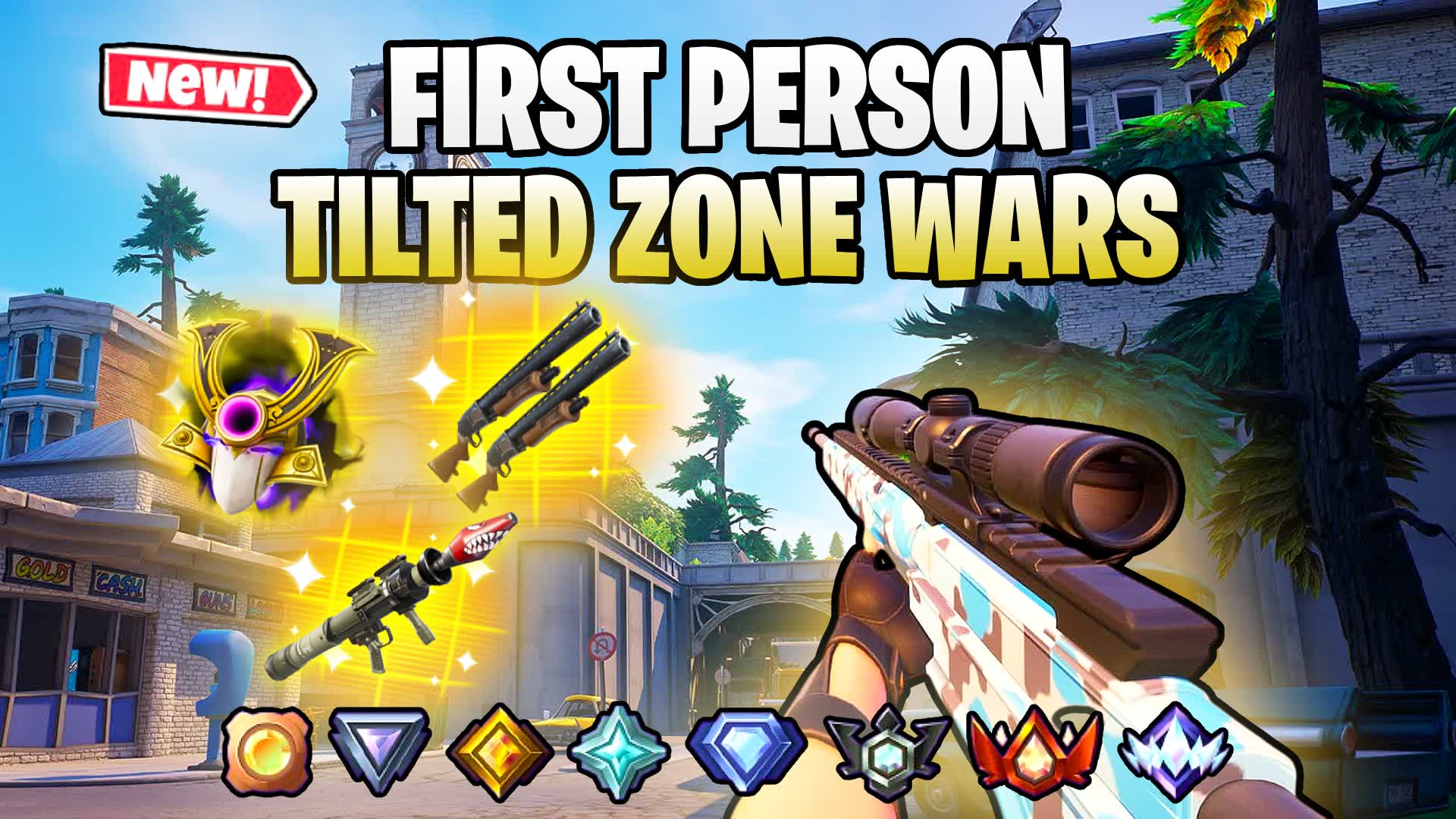 FIRST PERSON TILTED ZONE WARS⭐BALLISTIC