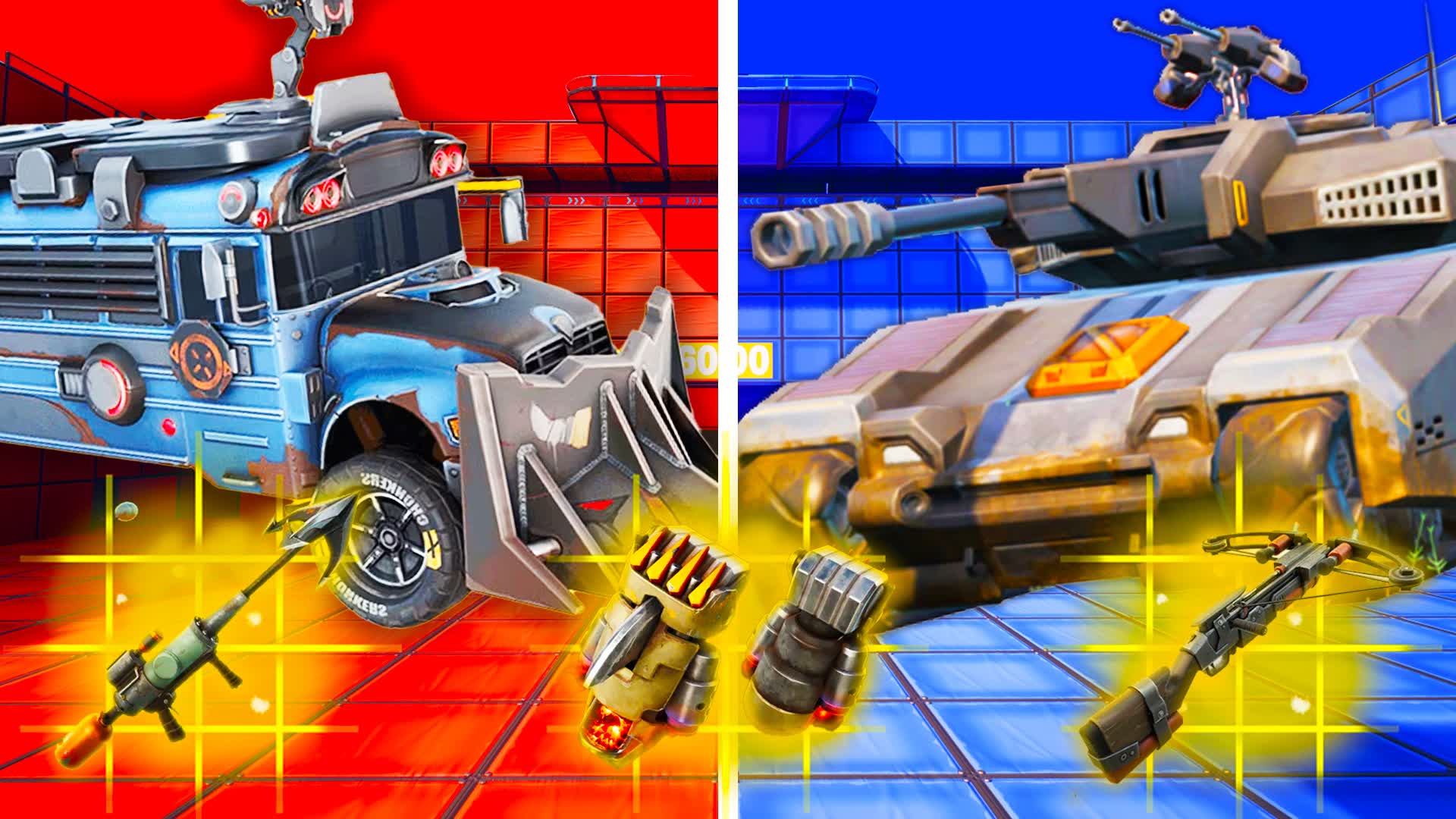 🛡️ TANK RED VS BLUE 🔴🔵
