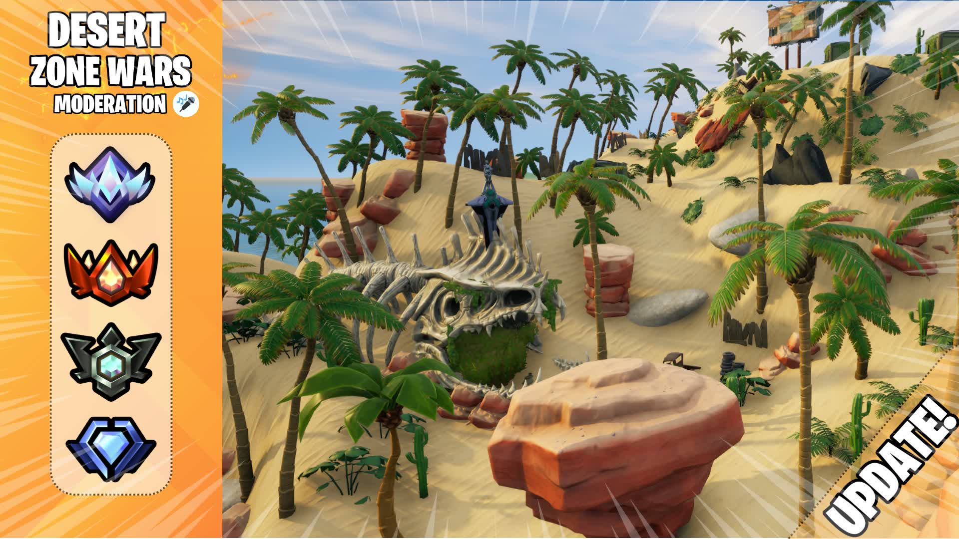 🎤MODERATION DESERT ZONE WARS - RANKED