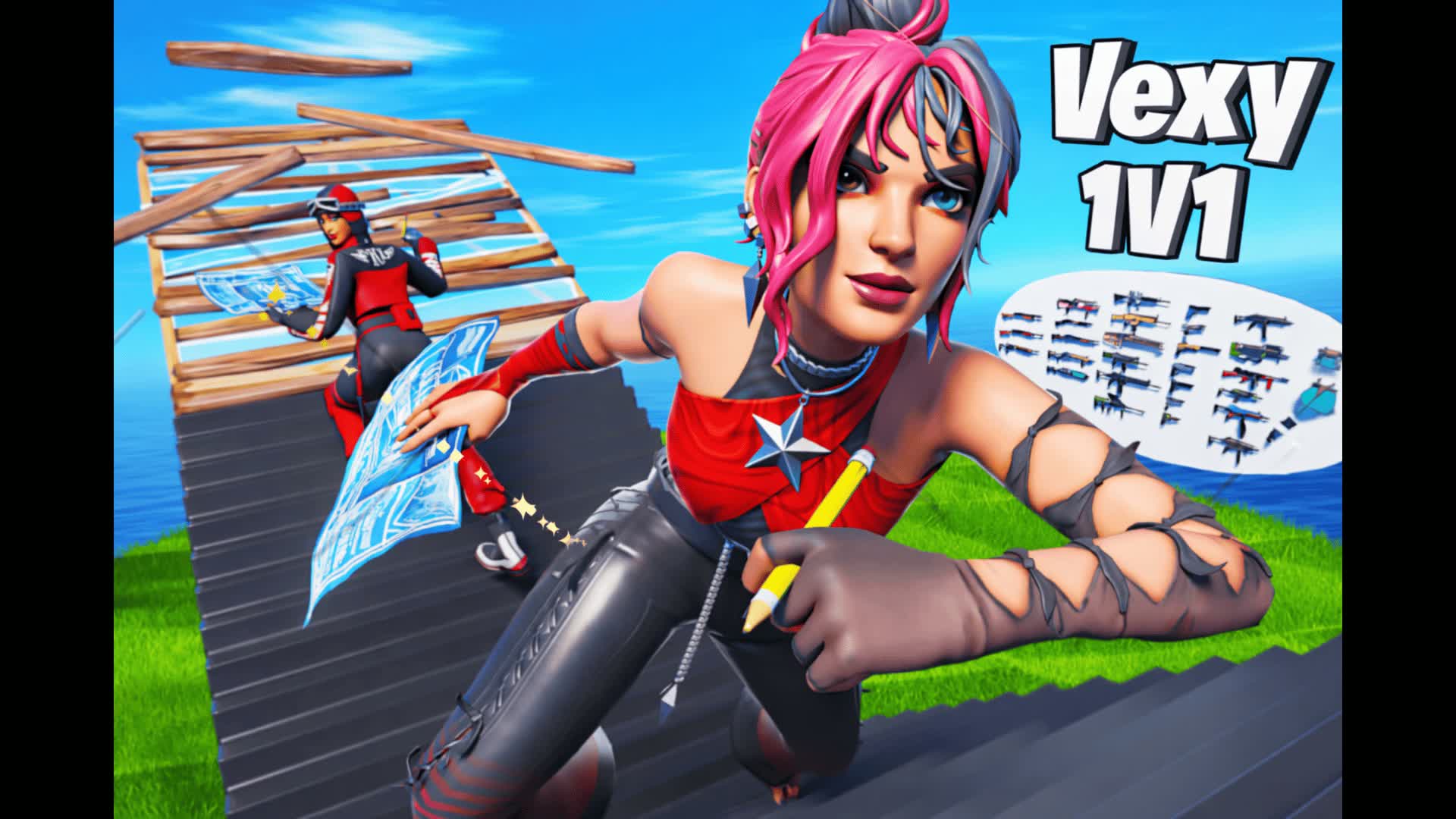 Best 1v1 Map (Free For ALL)