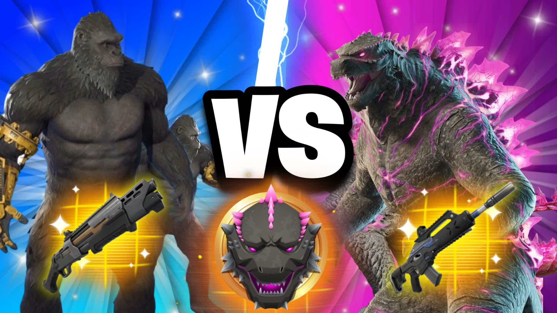 GODZILLA VS KONG🏆🔴🔵