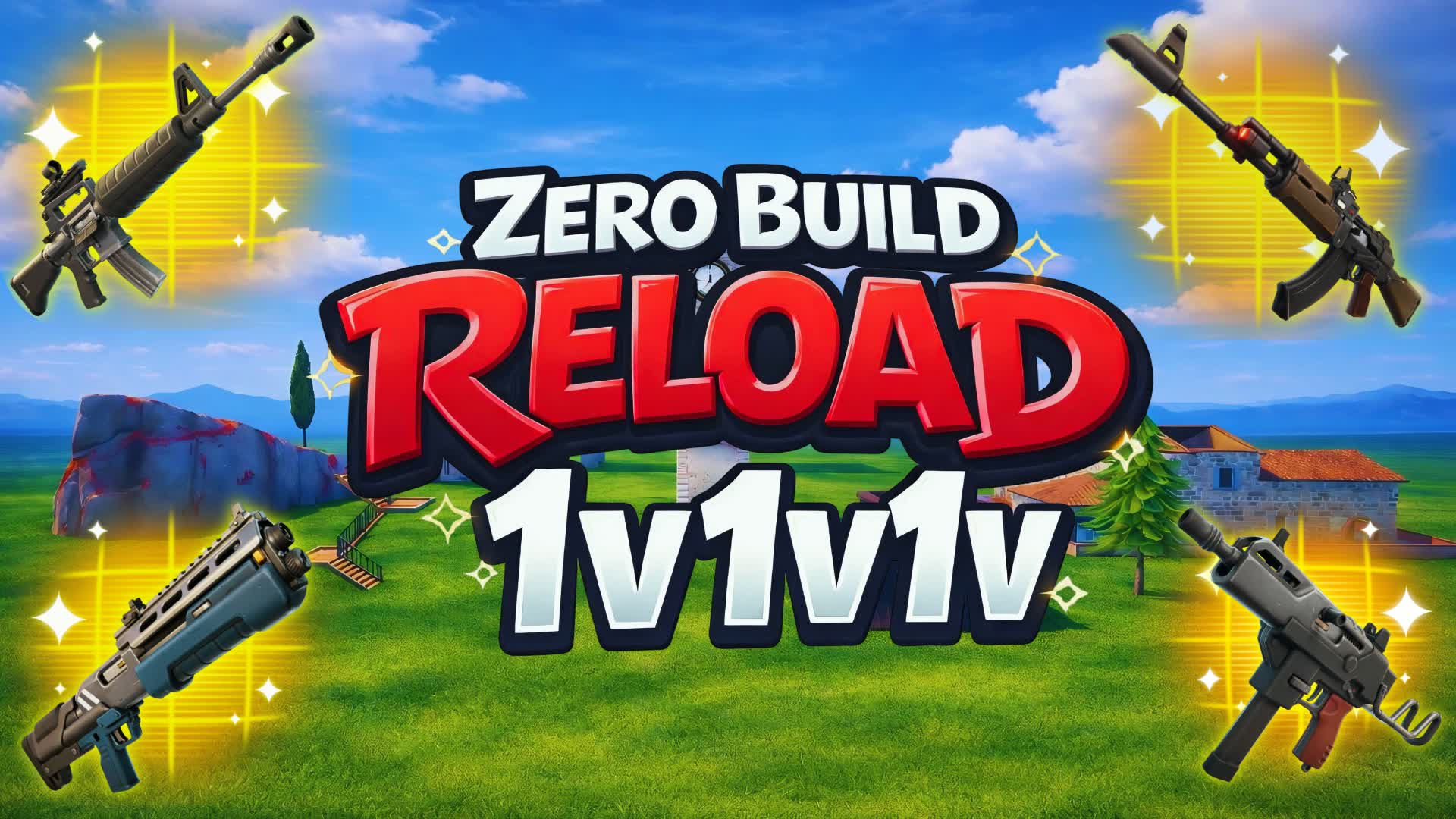1v1v1 Realod Zero Build 1v1 Realistics